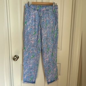 Lilly Pulitzer Taron Linen Lounge Pants
